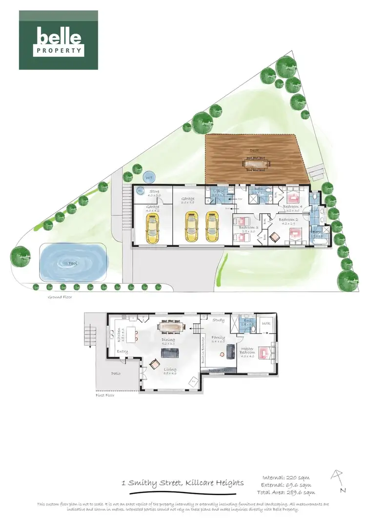 Floorplan of Homely house listing, 1 Smithy Street, Killcare Heights NSW 2257
