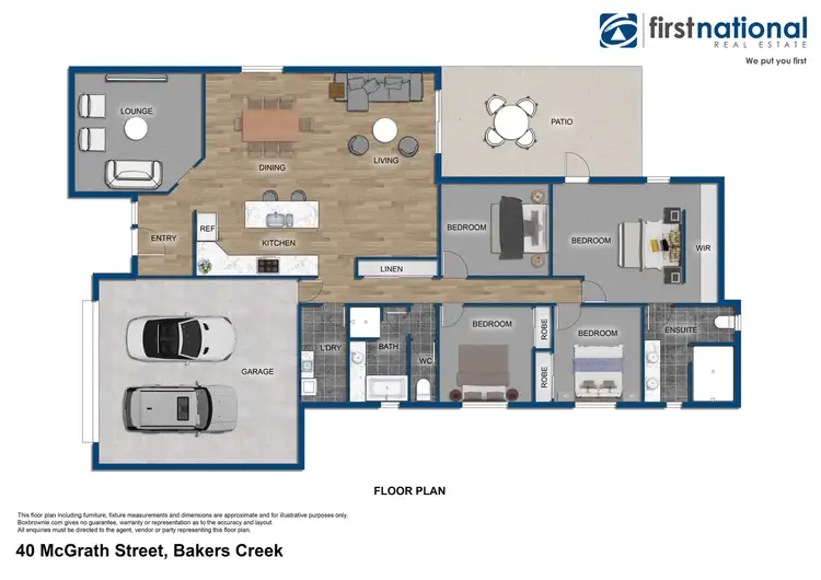 Floorplan of Homely house listing, 40 McGrath Street, Bakers Creek QLD 4740