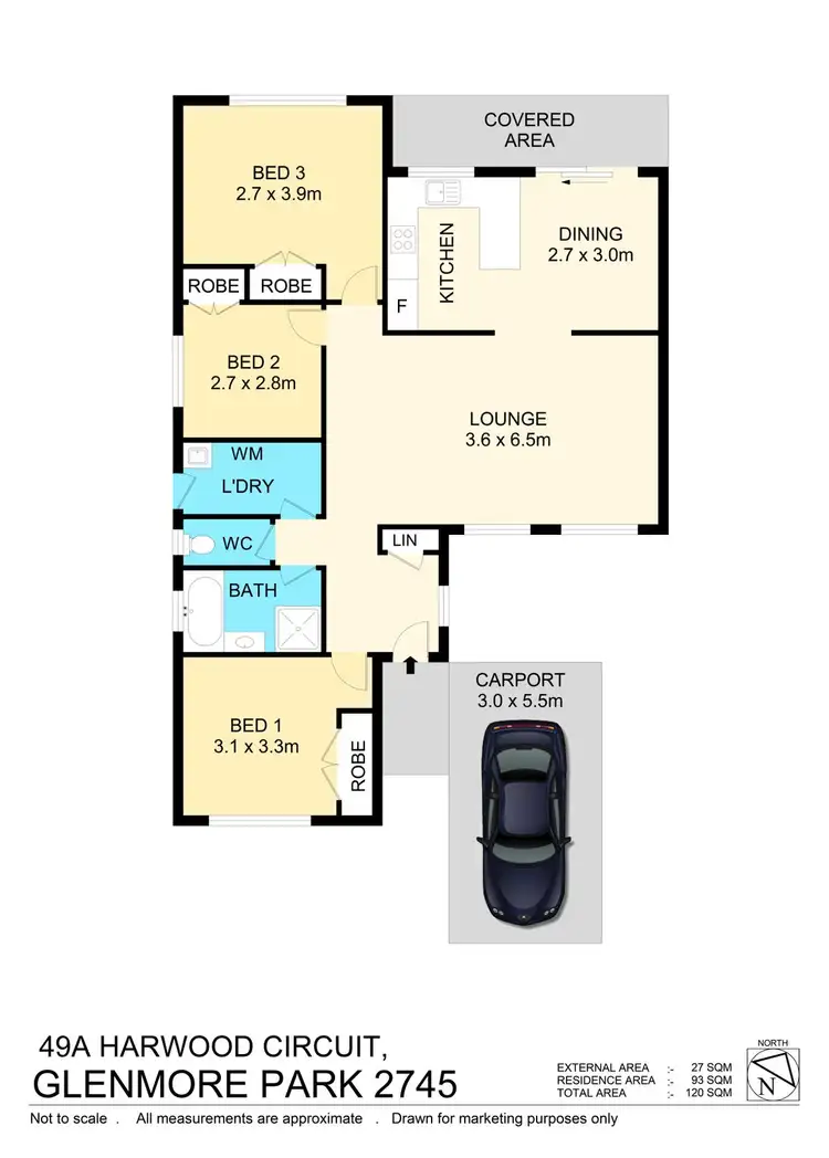 Floorplan of Homely house listing, 49A Harwood Circuit, Glenmore Park NSW 2745