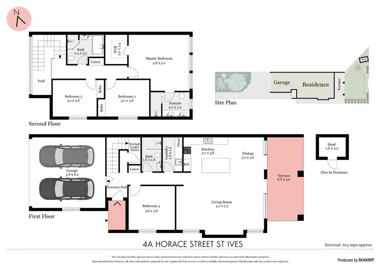Floorplan of Homely house listing, 4A Horace Street, St Ives NSW 2075