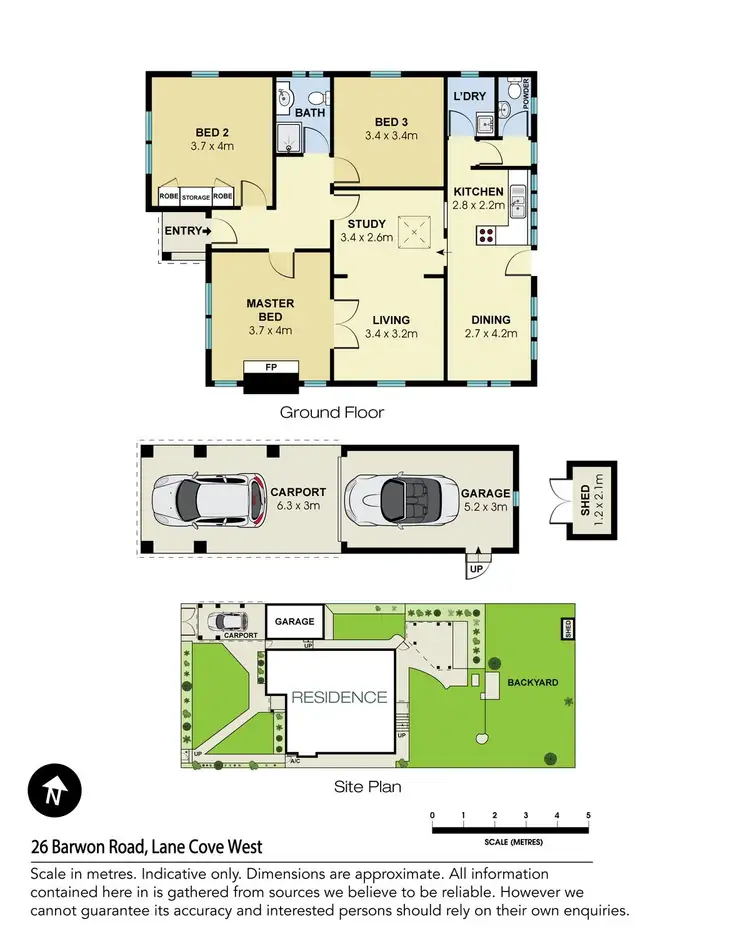 Floorplan of Homely house listing, 26 Barwon Road, Lane Cove NSW 2066
