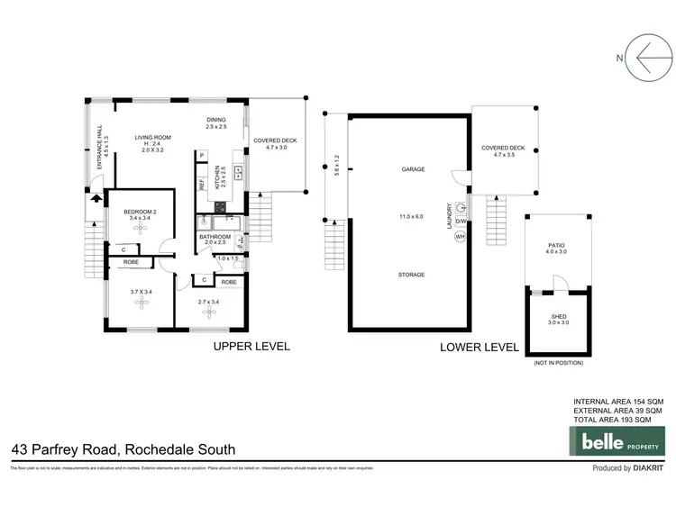 Floorplan of Homely house listing, 43 Parfrey Road, Rochedale South QLD 4123