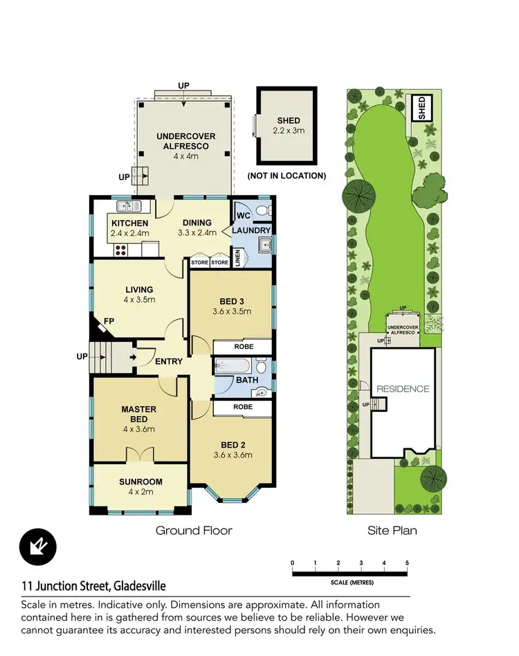 Floorplan of Homely house listing, 11 Junction Street, Gladesville NSW 2111