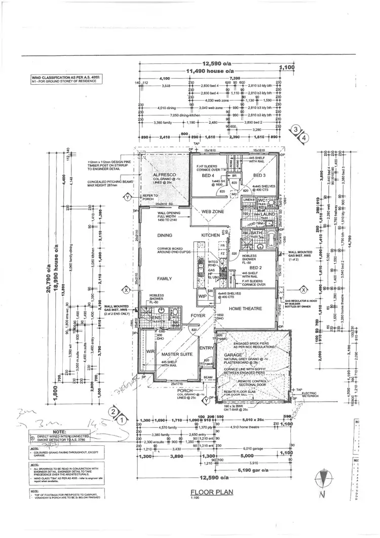 Floorplan of Homely house listing, 16 Burvill Road, Gledhow WA 6330