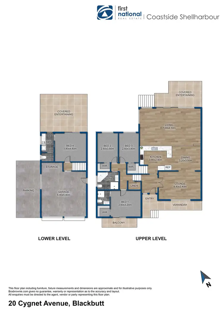 Floorplan of Homely house listing, 20 Cygnet Avenue, Blackbutt NSW 2529