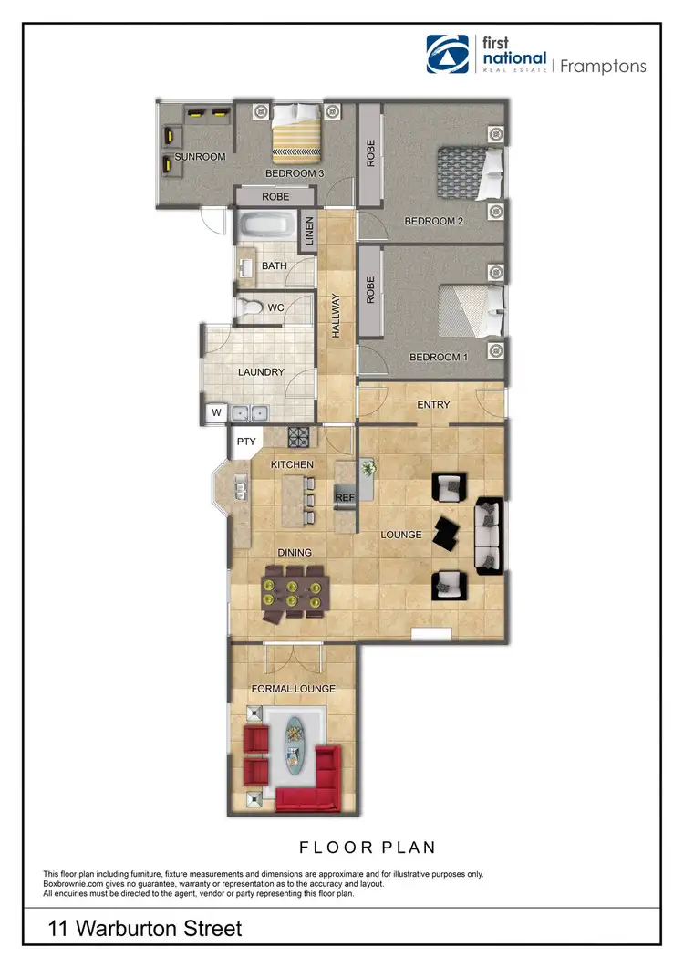 Floorplan of Homely house listing, 11 Warburton Street, East Side NT 870