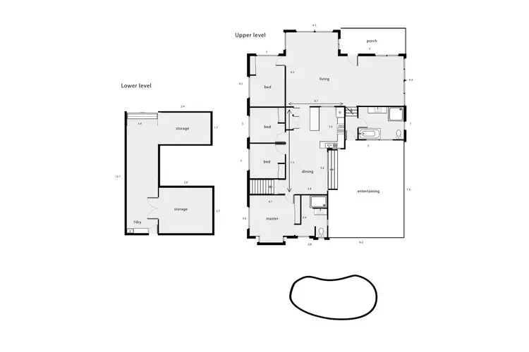 Floorplan of Homely house listing, 34 Passchendaele Street, Stratford QLD 4870