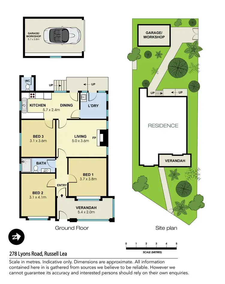Floorplan of Homely house listing, 278 Lyons Road, Russell Lea NSW 2046