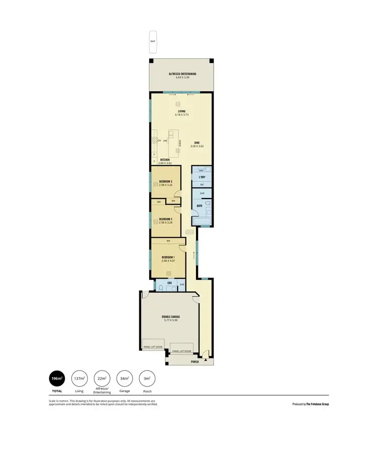 Floorplan of Homely house listing, 32A Morley Road, Seaton SA 5023