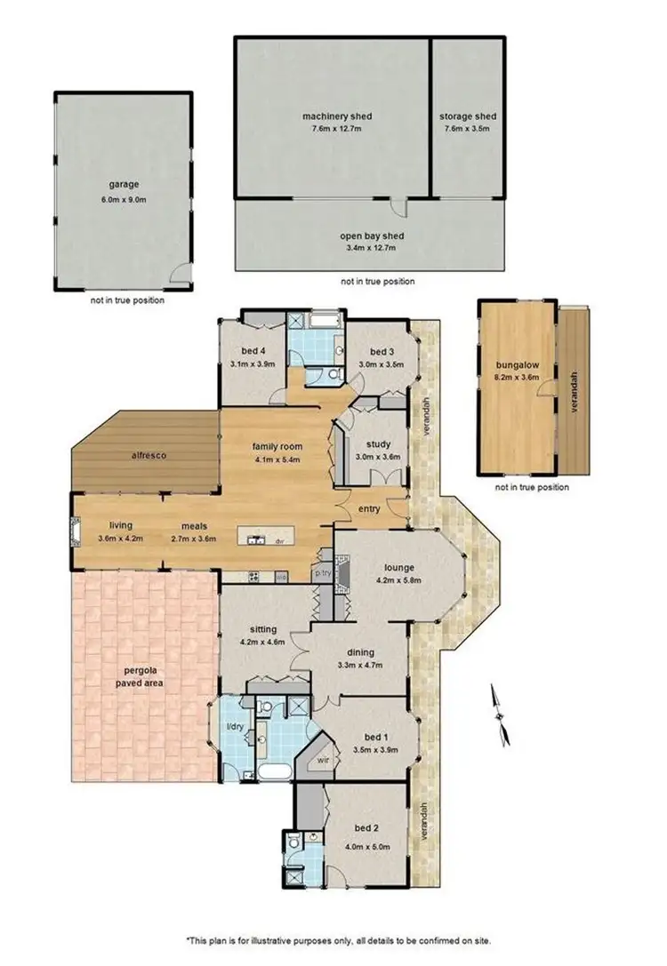 Floorplan of Homely rural property listing, 7 Spring Road, Belgrave South VIC 3160