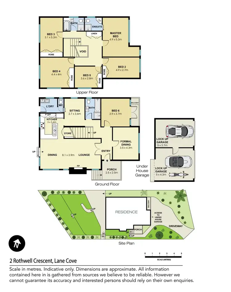 Floorplan of Homely house listing, 2 Rothwell Crescent, Lane Cove NSW 2066