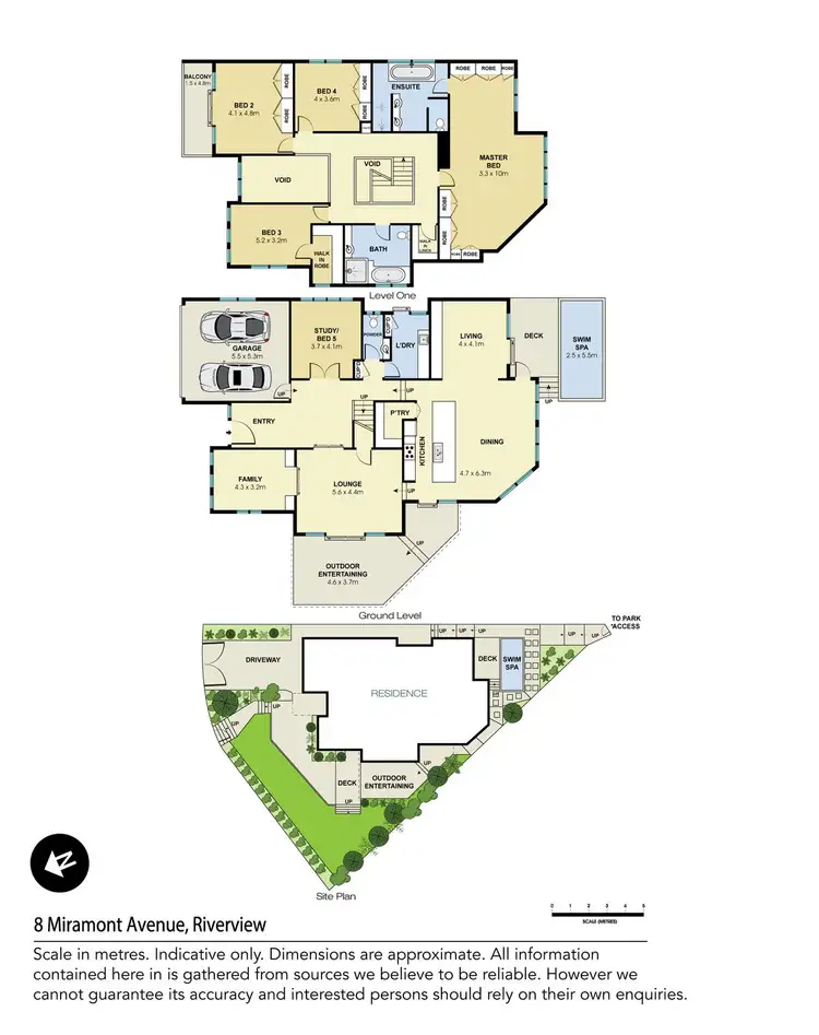 Floorplan of Homely house listing, 8 Miramont Avenue, Riverview NSW 2066