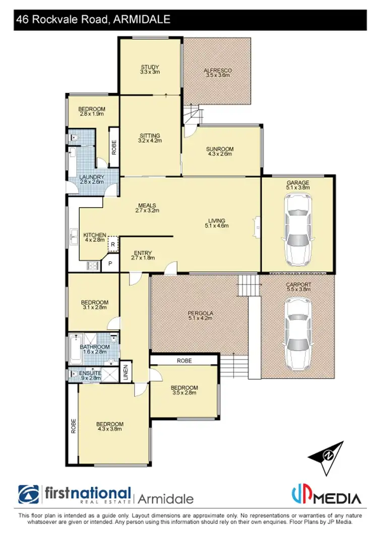Floorplan of Homely house listing, 46 Rockvale Road, Armidale NSW 2350