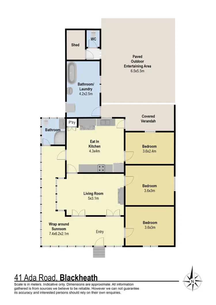Floorplan of Homely house listing, 41 Ada Road, Blackheath NSW 2785