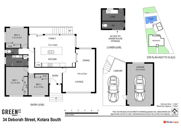 Floorplan of Homely house listing, 34 Deborah Street, Kotara South NSW 2289
