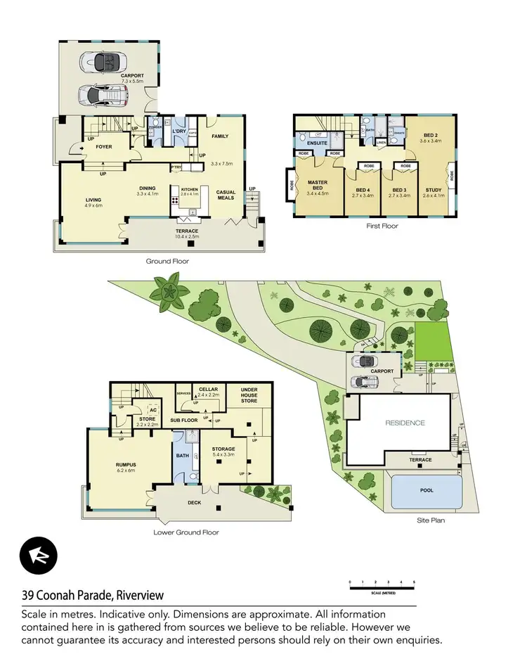 Floorplan of Homely house listing, 39 Coonah Parade, Riverview NSW 2066