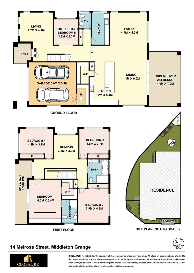 Floorplan of Homely house listing, 14 Melrose St, Middleton Grange NSW 2171