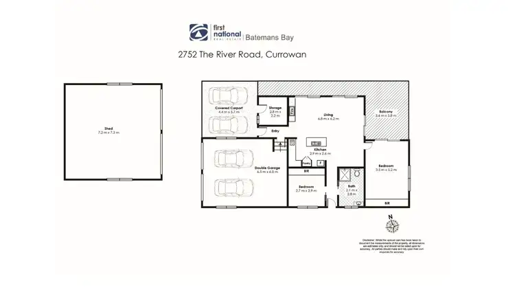 Floorplan of Homely house listing, 2752 The River Road, Nelligen NSW 2536