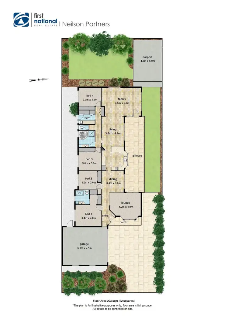 Floorplan of Homely house listing, 7 Jacksons Road, Narre Warren VIC 3805