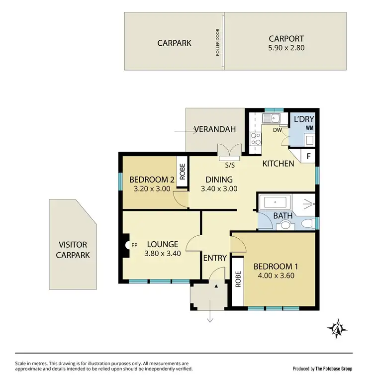 Floorplan of Homely house listing, 11 Brooklyn Avenue, Brooklyn Park SA 5032