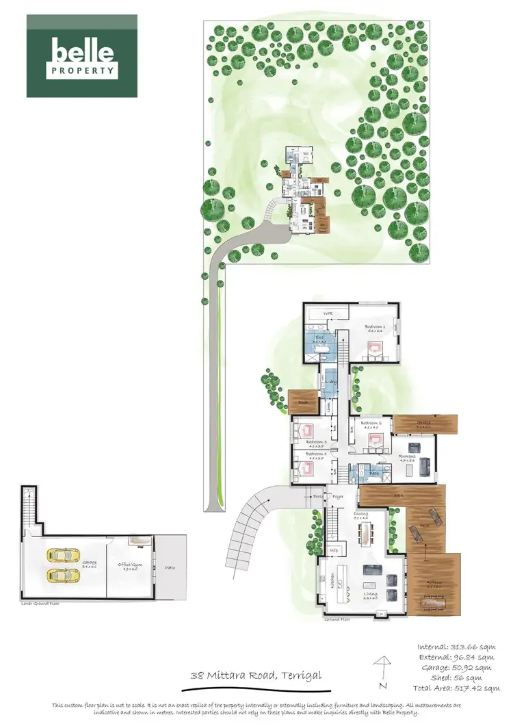 Floorplan of Homely house listing, 38 Mittara Road, Terrigal NSW 2260