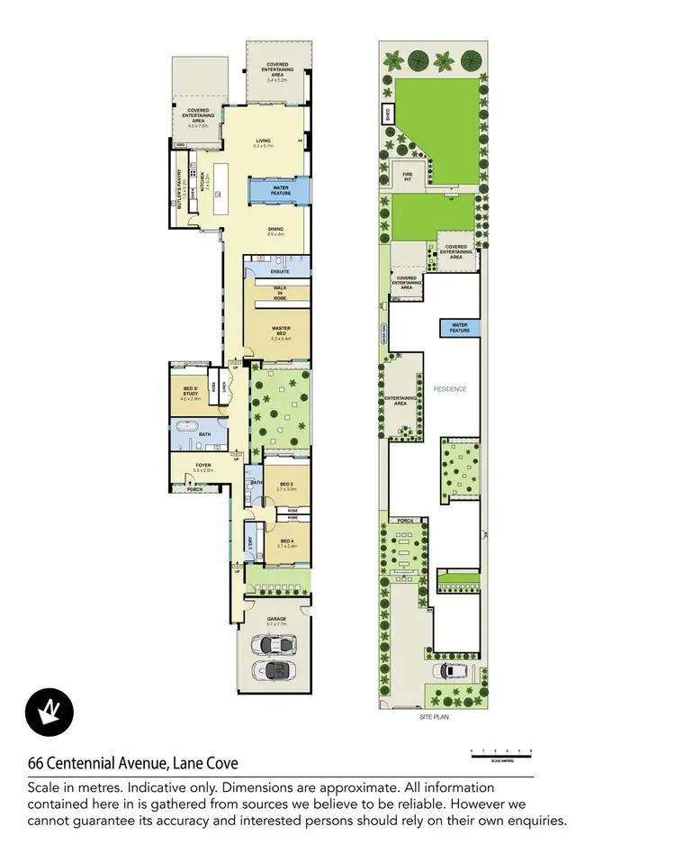 Floorplan of Homely house listing, 66 Centennial Avenue, Lane Cove NSW 2066
