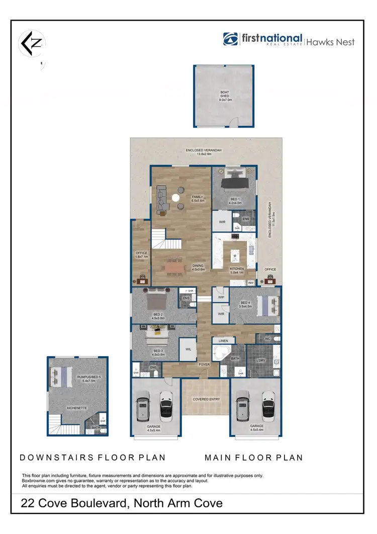 Floorplan of Homely house listing, 22 Cove Boulevard, North Arm Cove NSW 2324