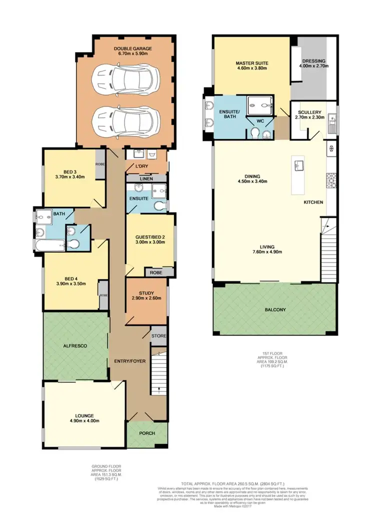 Floorplan of Homely house listing, 57 Shoveler Crescent, Erskine WA 6210