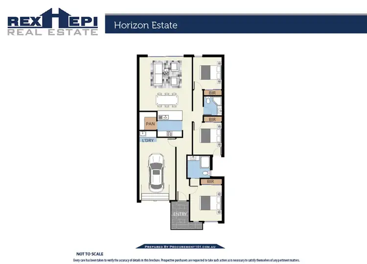Floorplan of Homely house listing, 4 Compass Rise, Hampton Park VIC 3976