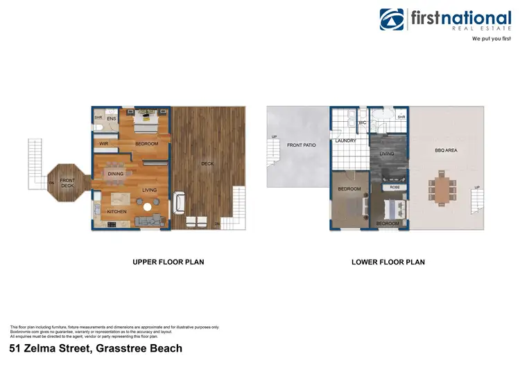 Floorplan of Homely house listing, 51 Zelma Street, Grasstree Beach QLD 4740