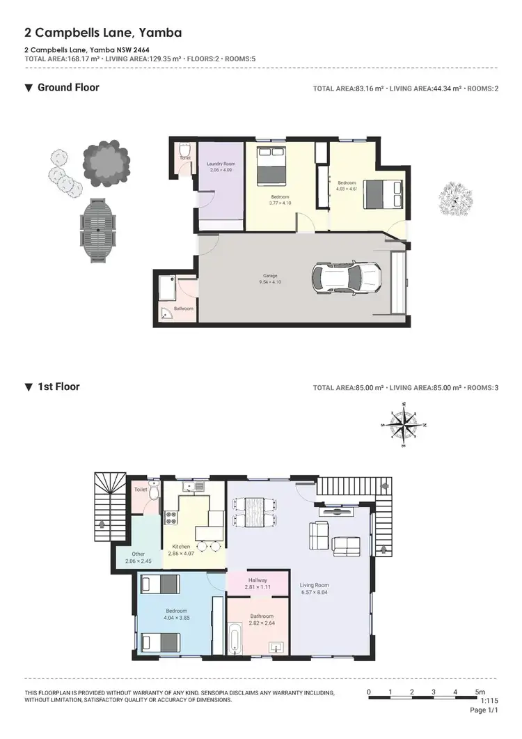 Floorplan of Homely house listing, 2 Campbells Lane, Yamba NSW 2464