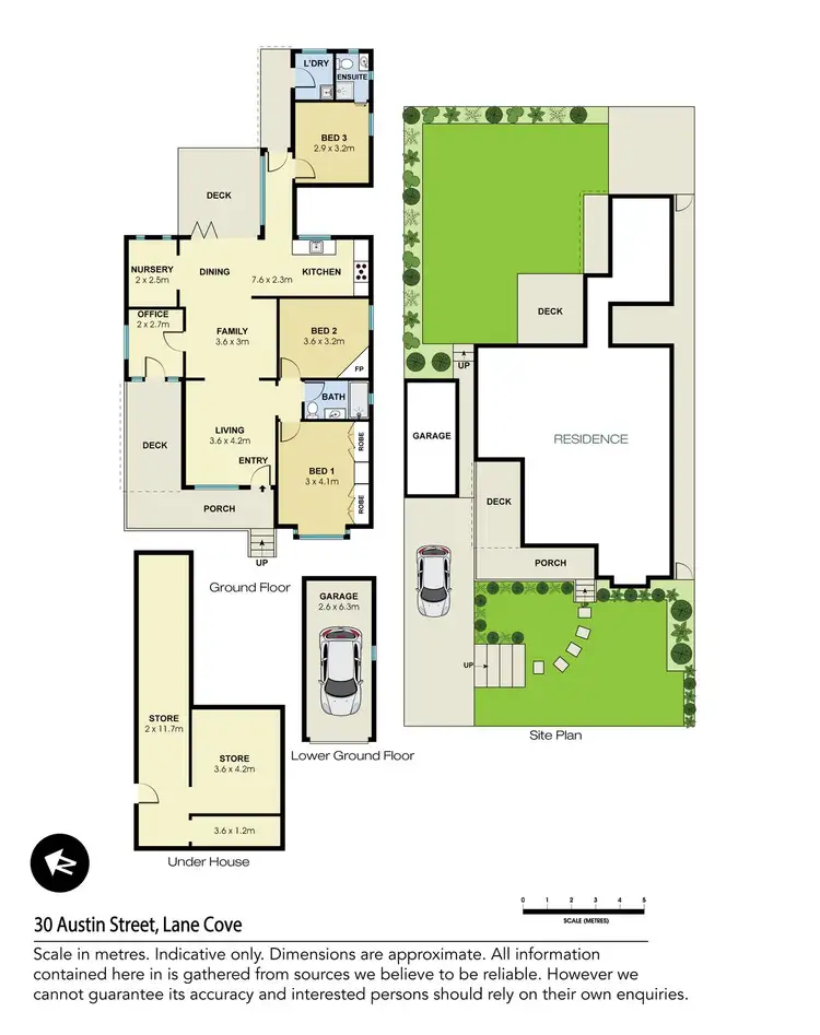 Floorplan of Homely house listing, 30 Austin Street, Lane Cove NSW 2066