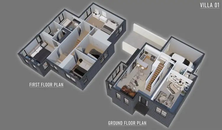 Floorplan of Homely villa listing, 1,2 & 3/20 Alexandria Avenue, Eastwood NSW 2122