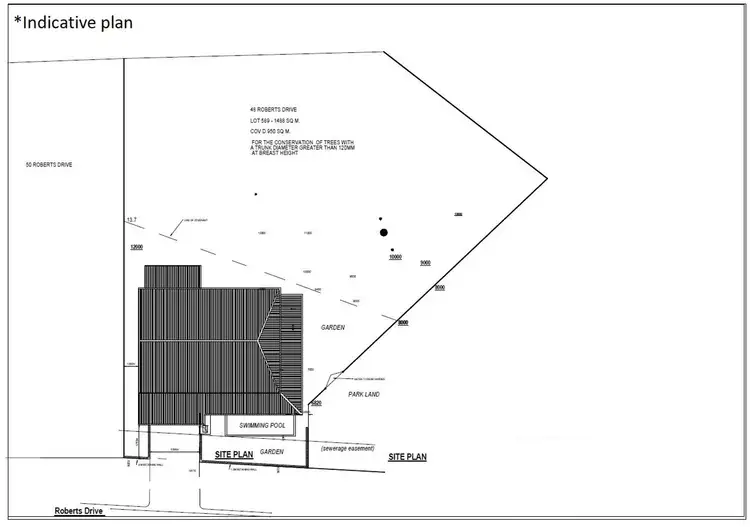 Floorplan of Homely land listing, 48 Roberts Drive, Trinity Beach QLD 4879