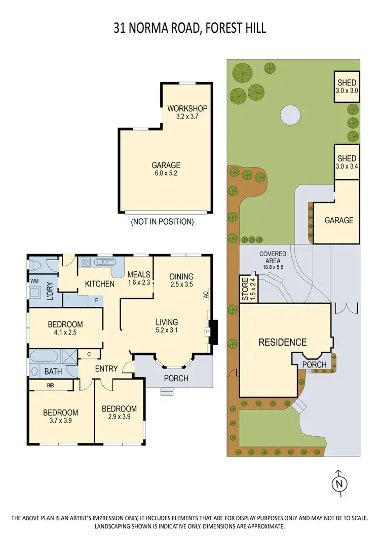 Floorplan of Homely house listing, 31 Norma Road, Forest Hill VIC 3131