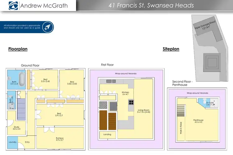 Floorplan of Homely house listing, 41 Francis Street, Swansea Heads NSW 2281