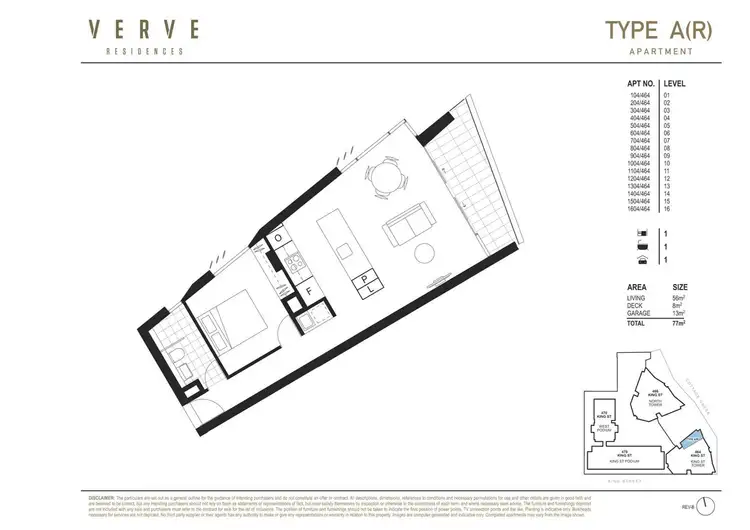 Floorplan of Homely apartment listing, 204/464 King Street, Newcastle NSW 2300