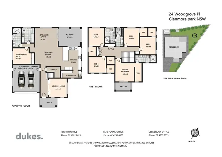 Floorplan of Homely house listing, 24 Woodgrove Place, Glenmore Park NSW 2745