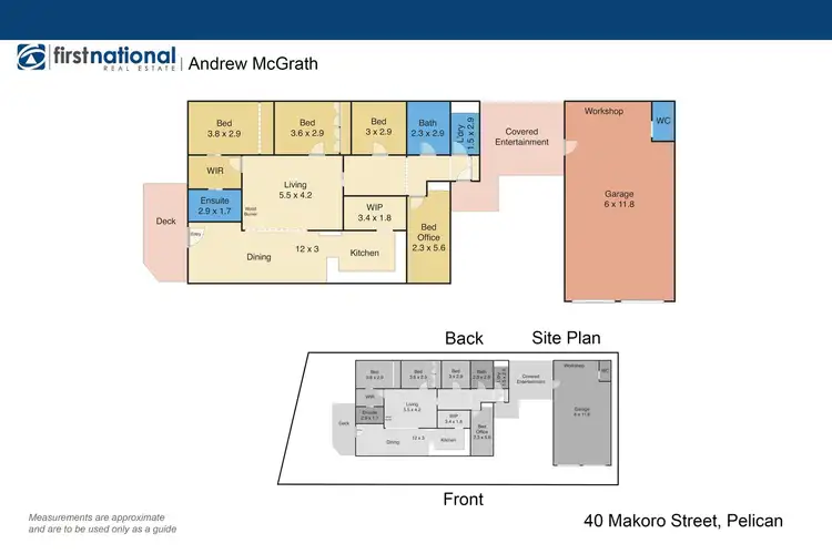 Floorplan of Homely house listing, 40 Makoro Street, Pelican NSW 2281