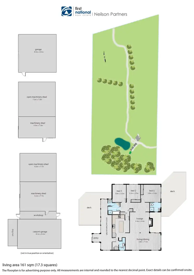 Floorplan of Homely rural property listing, 230 Adeneys Road, Cannons Creek VIC 3977