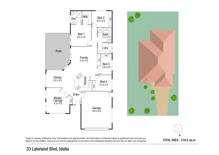 Floorplan of Homely house listing, 33 Lakeland Boulevard, Idalia QLD 4811