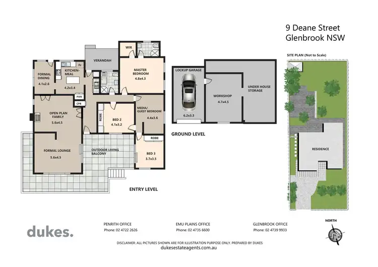 Floorplan of Homely house listing, 9 Deane Street, Glenbrook NSW 2773