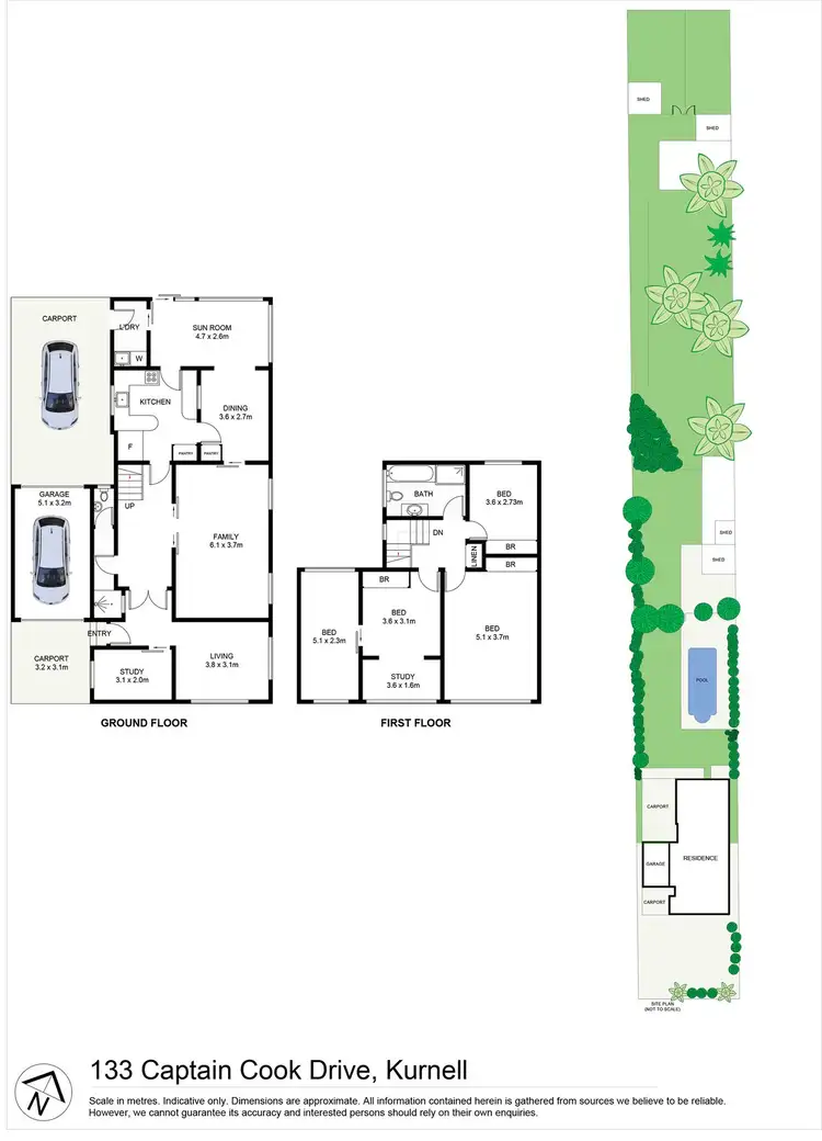 Floorplan of Homely house listing, 133 Captain Cook Drive, Kurnell NSW 2231