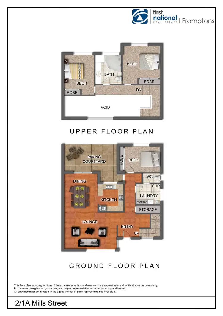 Floorplan of Homely unit listing, 2/1A Mills Street, East Side NT 870