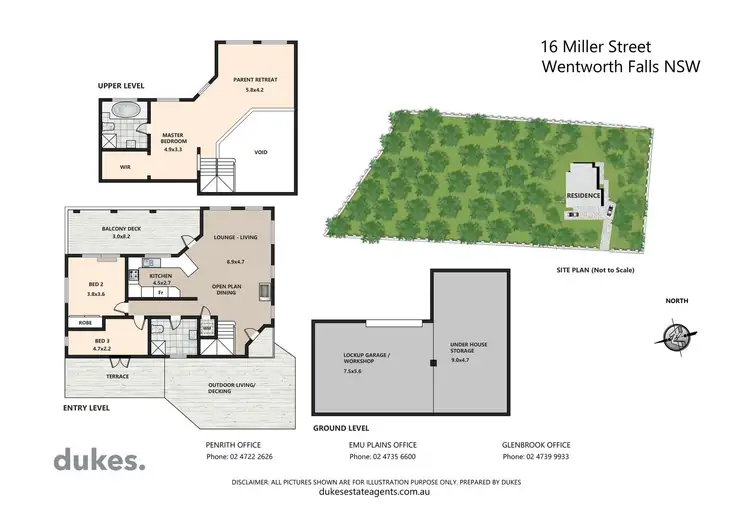 Floorplan of Homely house listing, 16 Miller Street, Wentworth Falls NSW 2782