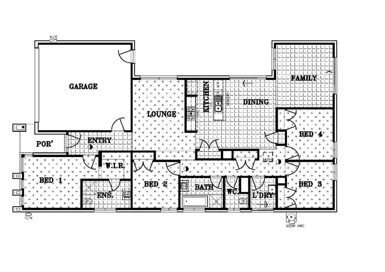 Floorplan of Homely house listing, 21 Minster Avenue, Warragul VIC 3820