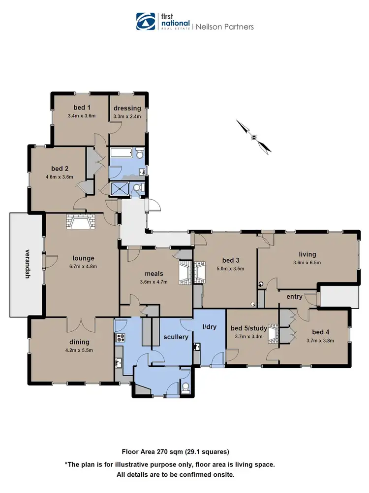 Floorplan of Homely house listing, 40-42 King Road, Harkaway VIC 3806