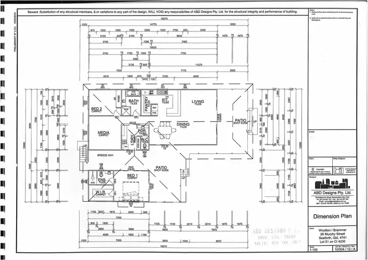 Floorplan of Homely house listing, 26 Murphy Street, Seaforth QLD 4741