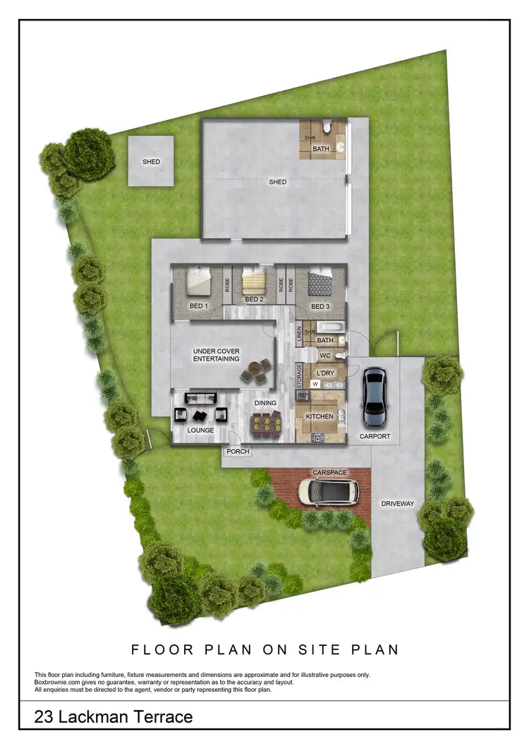 Floorplan of Homely house listing, 23 Lackman Terrace, Braitling NT 870