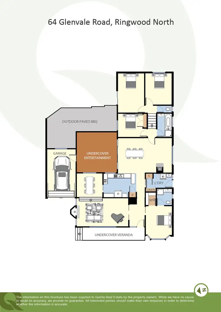 Floorplan of Homely house listing, 64 Glenvale Road, Ringwood North VIC 3134